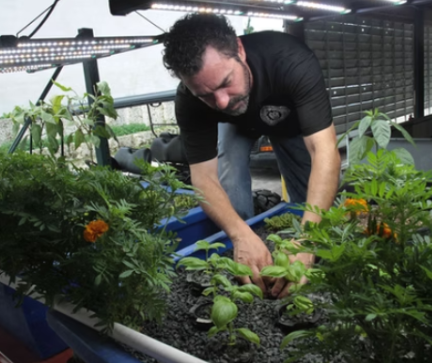 Vermicompost farming practice